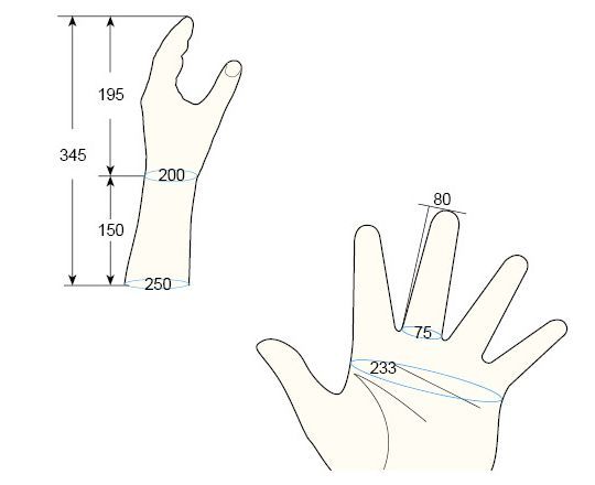 100 Male XL left hand regal prosthesis