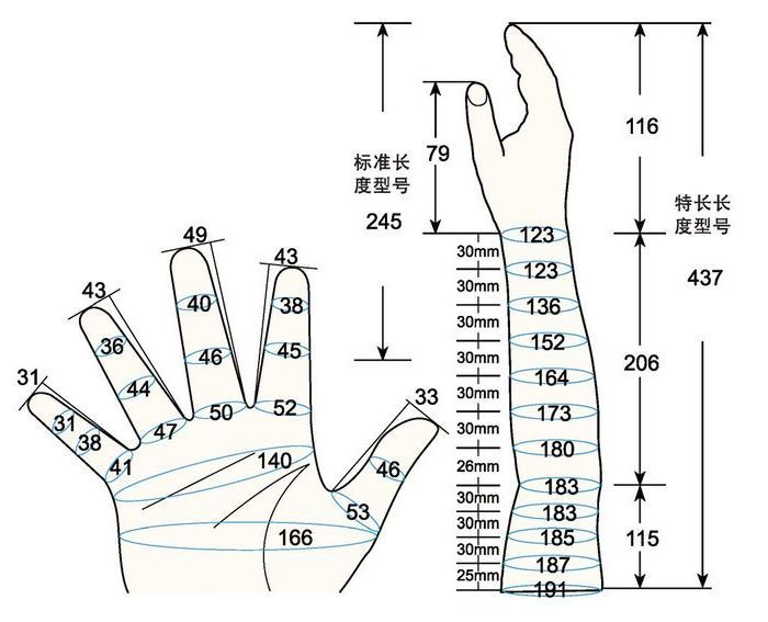 101 L female child S rig measure sc regal prosthesis
