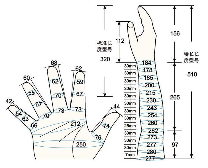 101 L male adult M1 rig measure sc regal prosthesis
