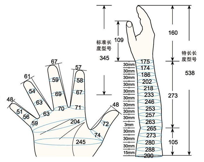 101 L male adult M3 rig measure sc regal prosthesis