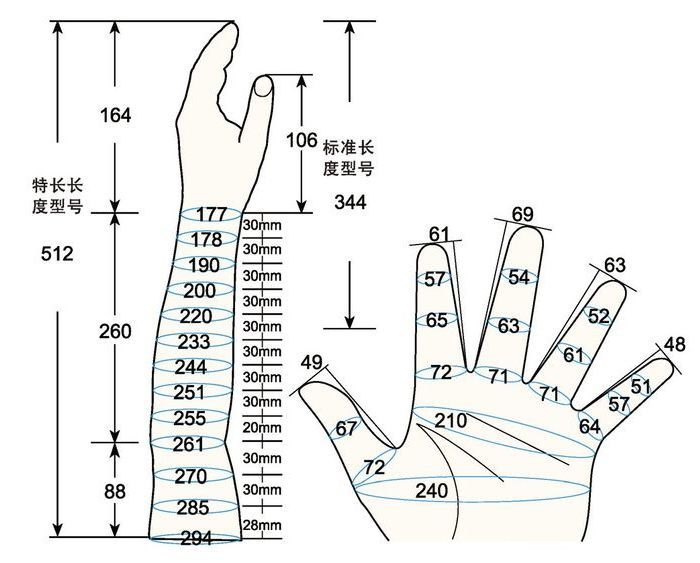 101 L male adult M4 left measure sc regal prosthesis