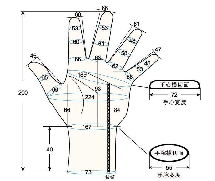 103 male adult MS left hand measure sc regal prosthesis