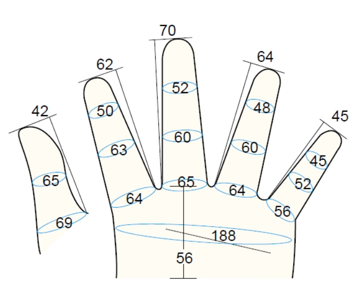 Model 200 Female LM2 Finger Mobile 1