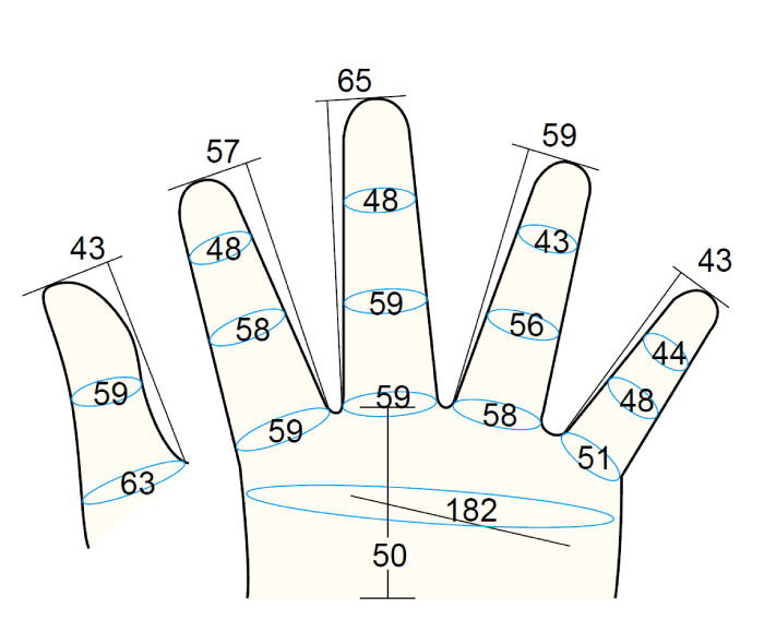 Model 200 Female S3 Finger Mobile1